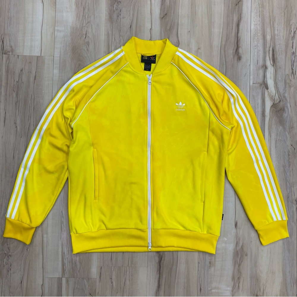 Adidas x Pharrell Williams Human Race Track Jacket Yellow Men's XL
